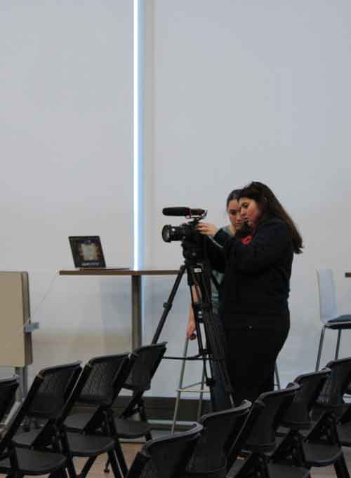 COH members conducting hope pod live